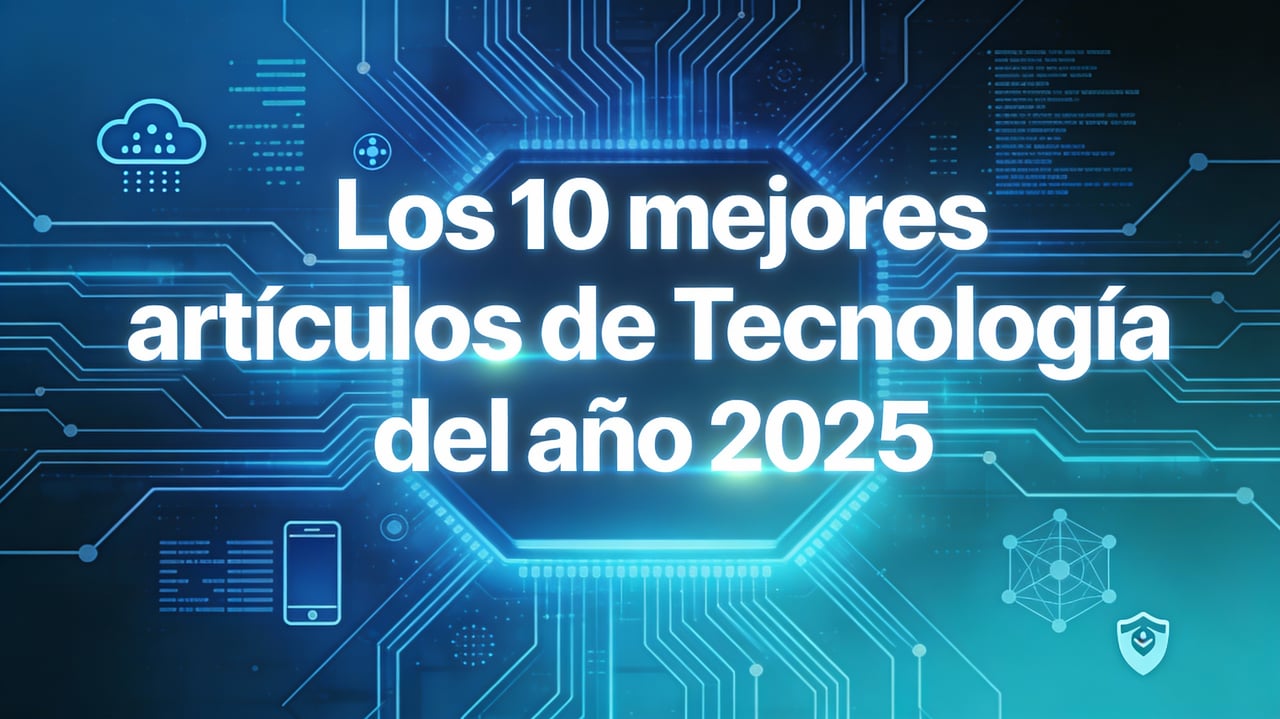 Los 10 mejores artículos de Tecnología de nuestro blog en el 2025 Cover