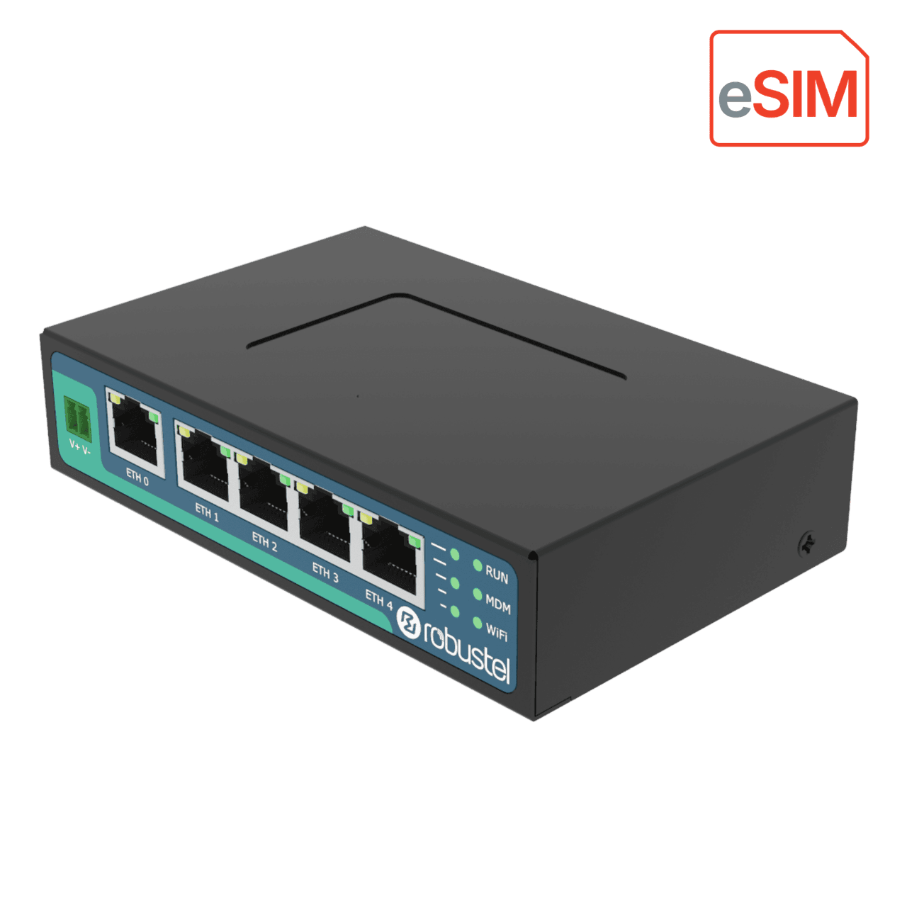 Descubre el primer router de Robustel con eSIM y 5 puertos Ethernet Cover