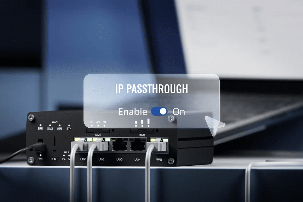 IP Passthrough: Conectividad Directa para dispositivos Teltonika Cover