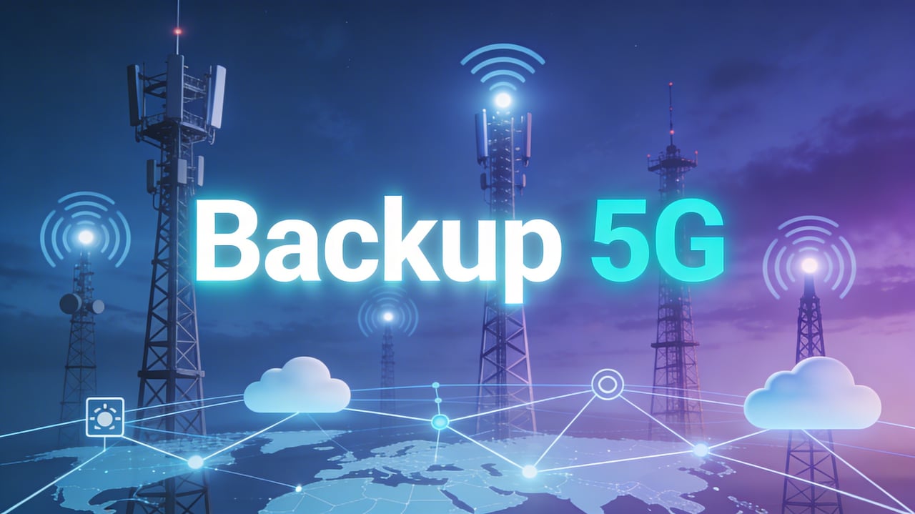 Backup 5G para entornos empresariales Cover