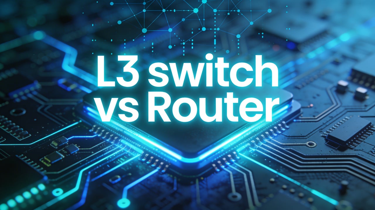 Diferencias clave: Layer 3 switch vs router Cover